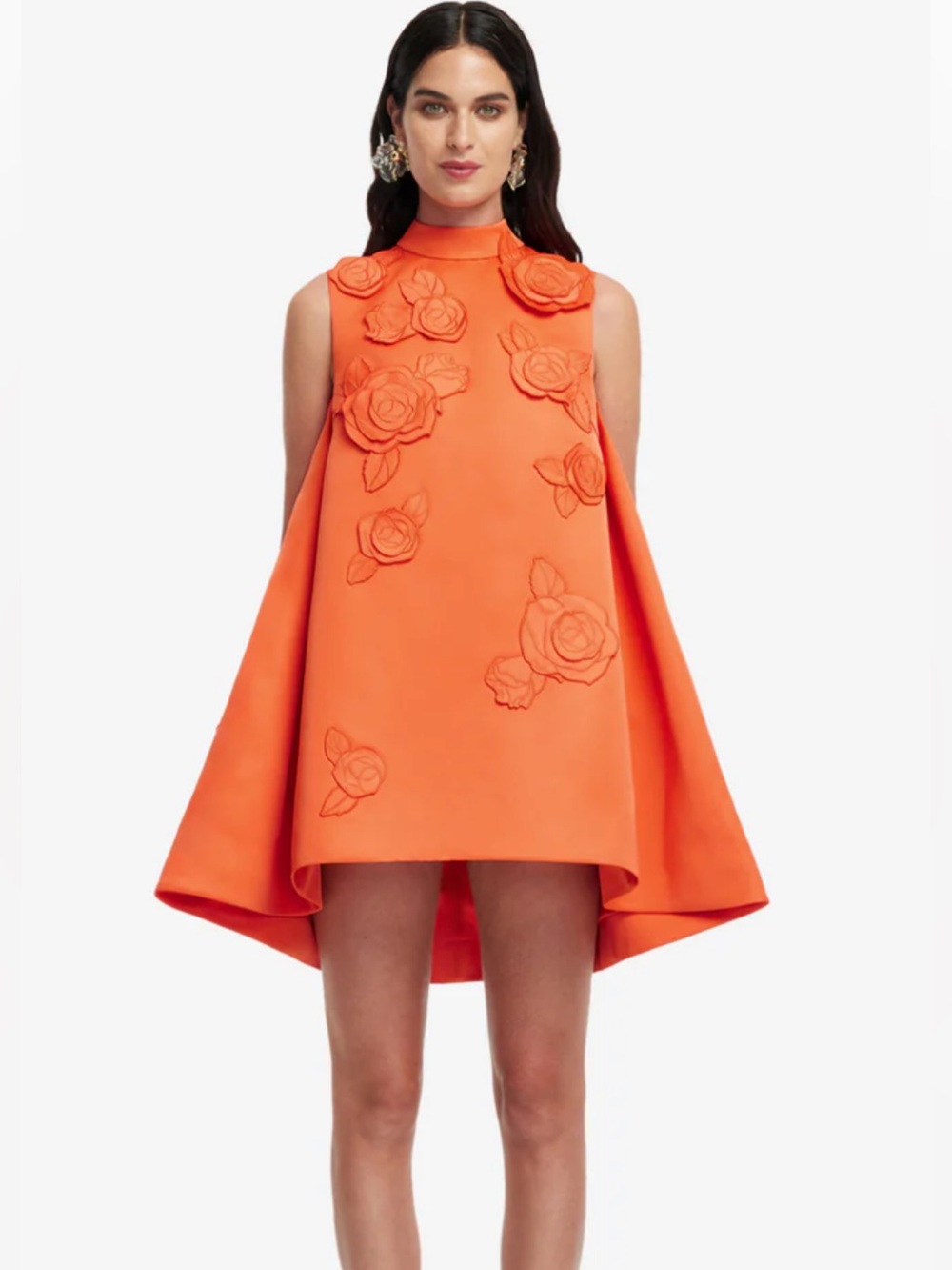 LEO LIN Sydney Orange Mini Dress
